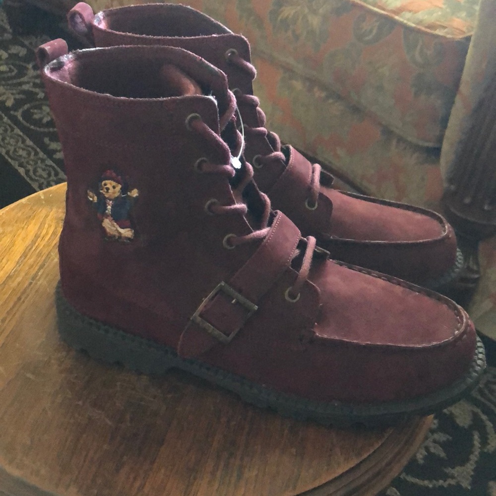 Polo Ralph Lauren Bear Ranger Burgundy